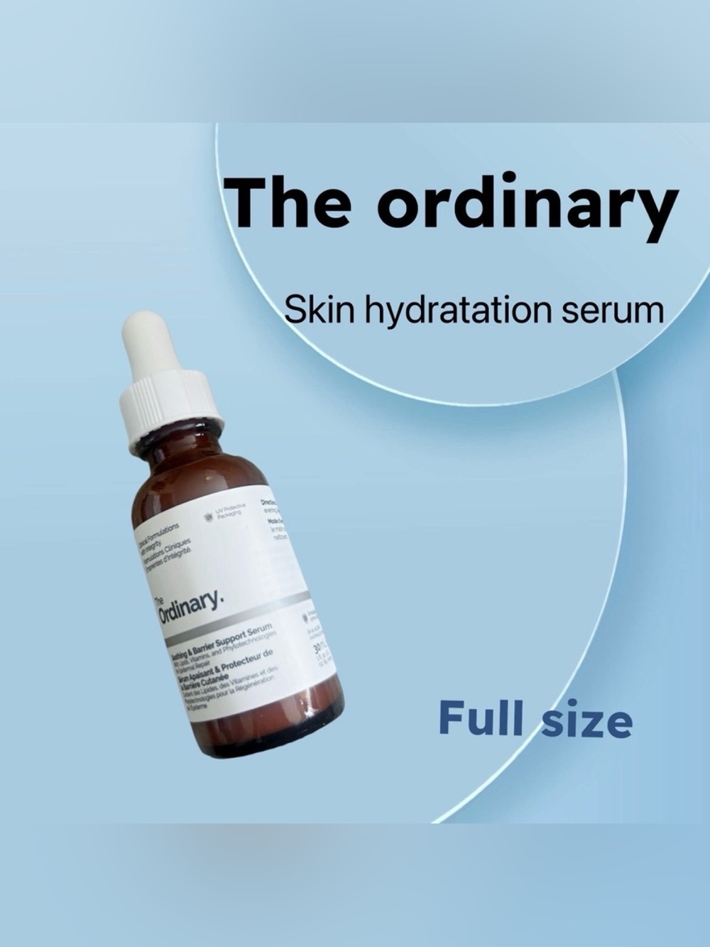 ⬇️🇨🇦🆕NWOB THE ORDINARY | FULL | Daily moisture boost Barrier Support Serum*